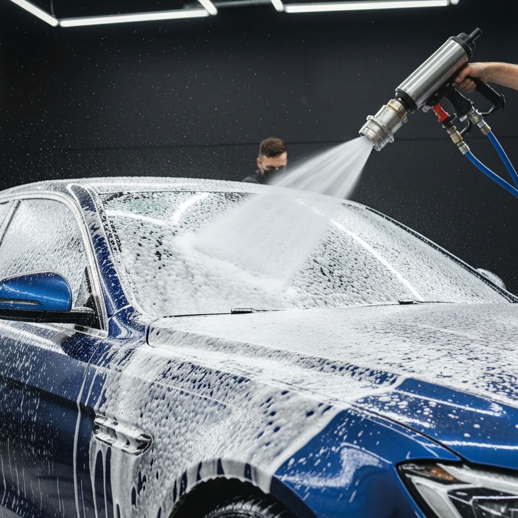 The Touchless Wash Method Explained - Professional auto detailing guide from One Detail At A Time in San Antonio Texas